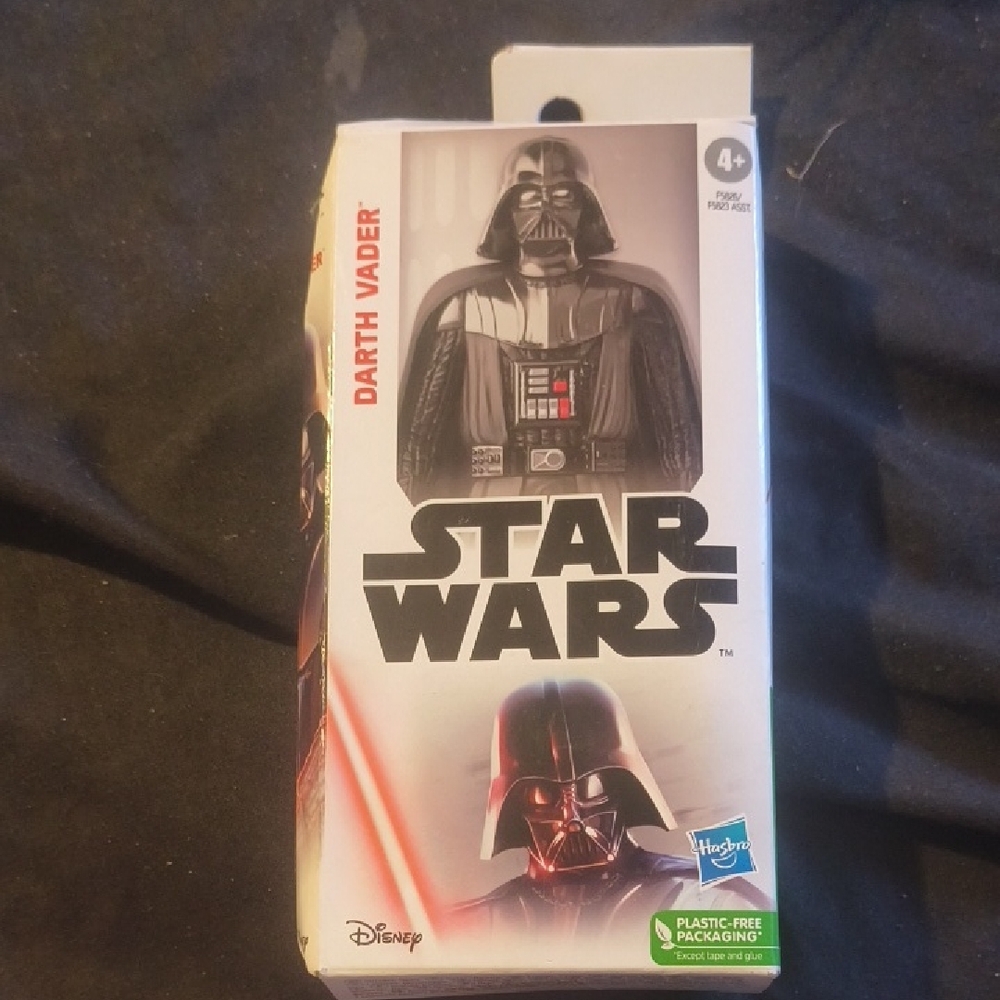 Hasbro Star Wars Darth Vader Figure in Black and White